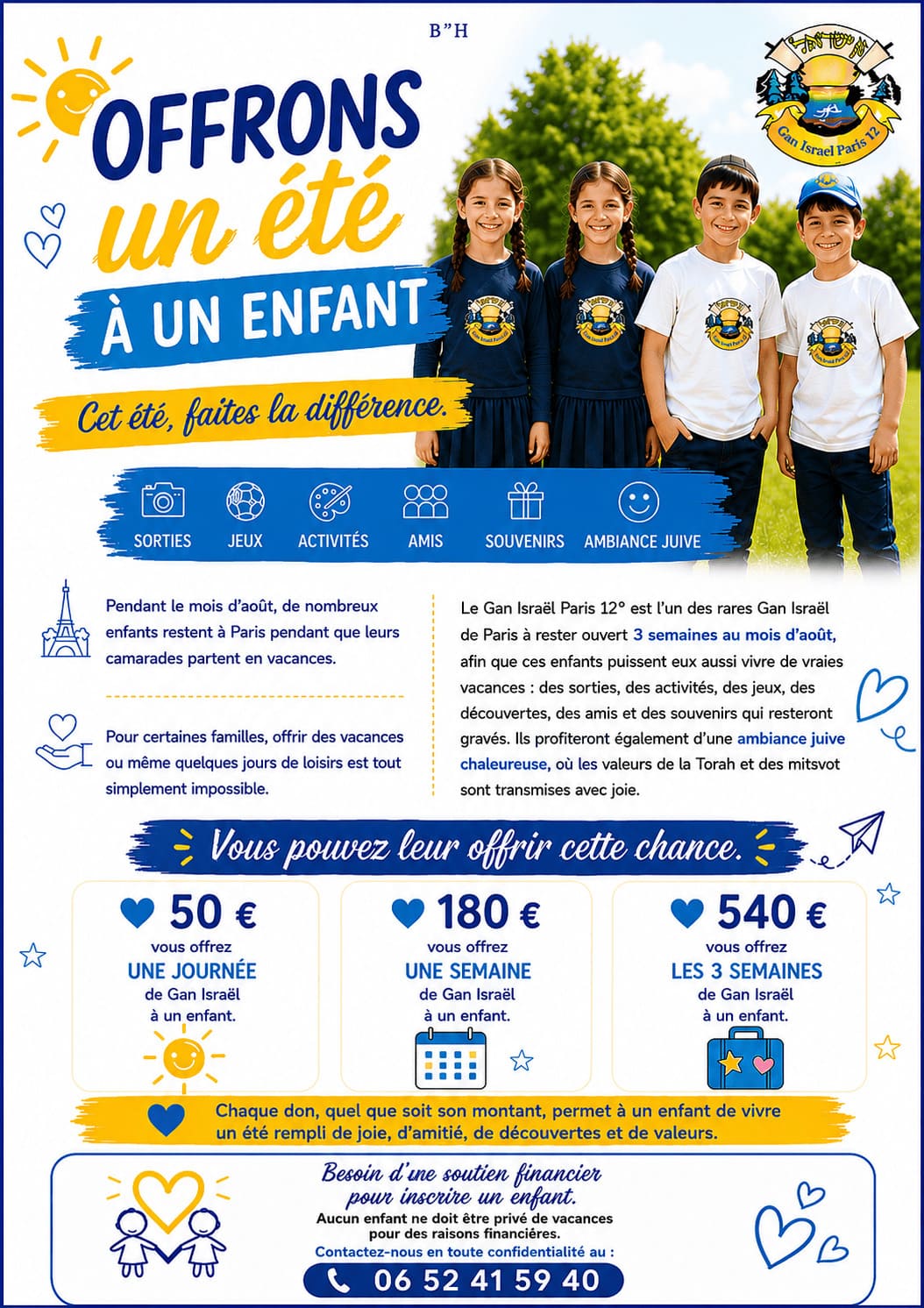 Des vacances pour chaque enfant