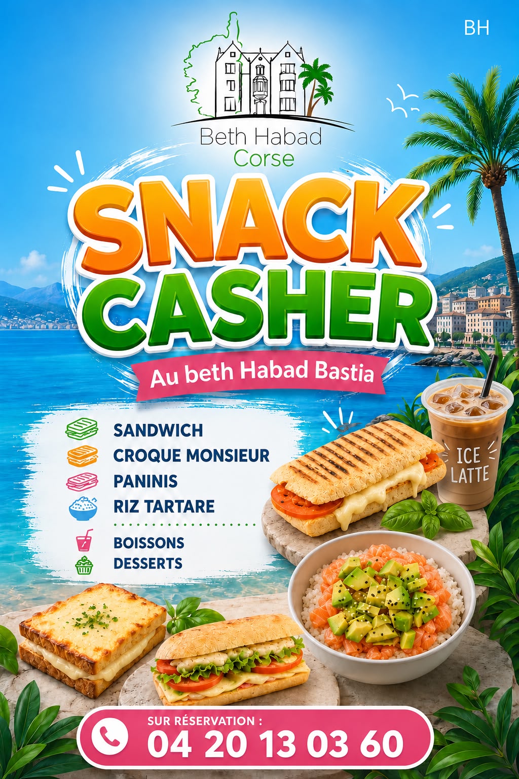 Snack Halavi Casher Lamehadrin sous le Rav Pinson 